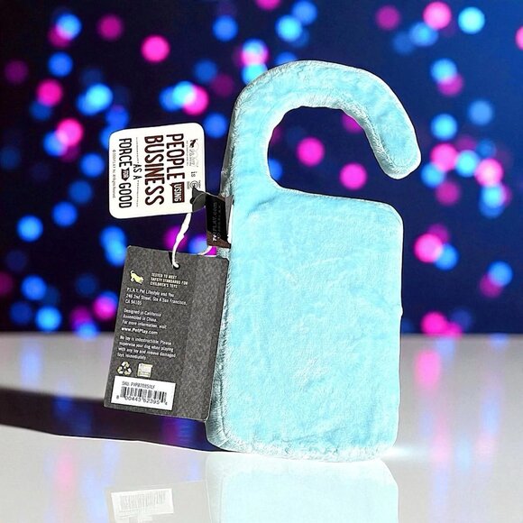 P.L.A.Y. “Donut Disturb” Hotel Door Hanger Plush Dog‎ Toy L/XL (NEW w/TAGS!) - Picture 4 of 5